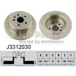 NIPPARTS J3312030 - Jeu de 2 disques de frein arrière