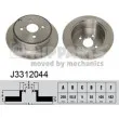 NIPPARTS J3312044 - Jeu de 2 disques de frein arrière