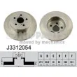 NIPPARTS J3312054 - Jeu de 2 disques de frein arrière