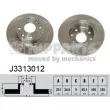 NIPPARTS J3313012 - Jeu de 2 disques de frein arrière