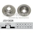 NIPPARTS J3313026 - Jeu de 2 disques de frein arrière