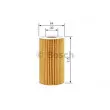 BOSCH 1 457 429 187 - Filtre à huile