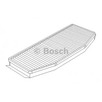 Filtre, air de l'habitacle BOSCH 1 987 431 008