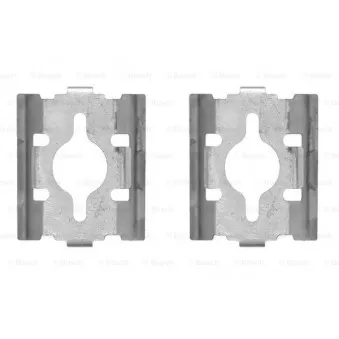 Kit d'accessoires, plaquette de frein à disque BOSCH 1 987 474 399