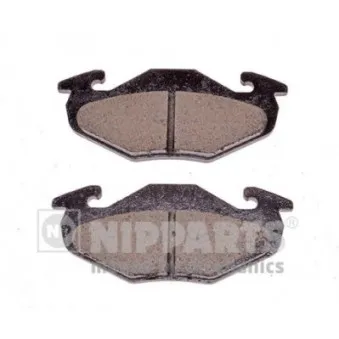 Jeu de 4 plaquettes de frein arrière NIPPARTS OEM 5581050E10