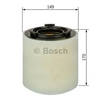 Filtre à air BOSCH F 026 400 156 pour MAN F2000 1.6 TDI - 90cv