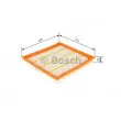 BOSCH F 026 400 290 - Filtre à air