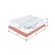 BOSCH F 026 400 386 - Filtre à air