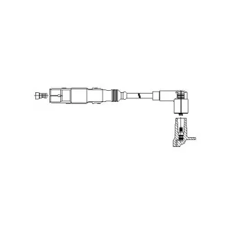 Câble d'allumage BREMI OEM N90540210