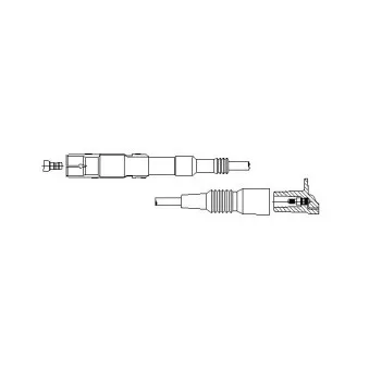 Kit de câbles d'allumage BERU ZE765