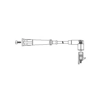 BREMI 120/50 - Câble d'allumage
