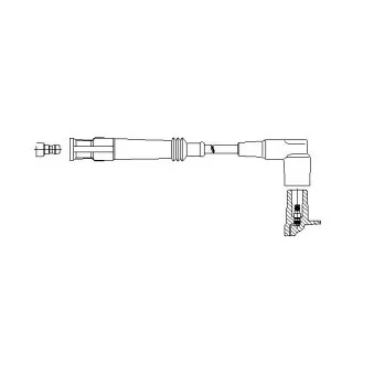 BREMI 126/45 - Câble d'allumage