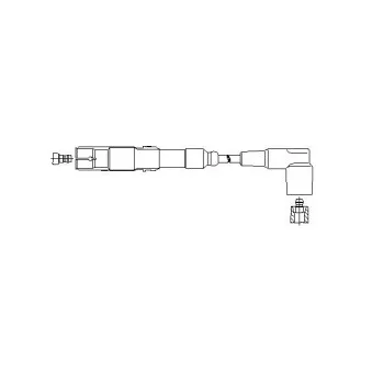 Kit de câbles d'allumage EFI AUTOMOTIVE 4111