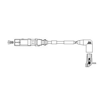 BREMI 162F65 - Câble d'allumage