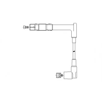 BREMI 164/35 - Câble d'allumage