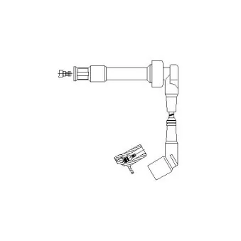 BREMI 176S102 - Câble d'allumage