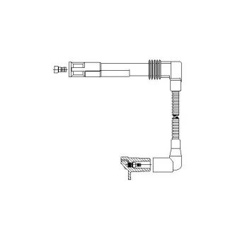 Kit de câbles d'allumage QUINTON HAZELL XC1122