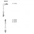 BREMI 300/540 - Kit de câbles d'allumage