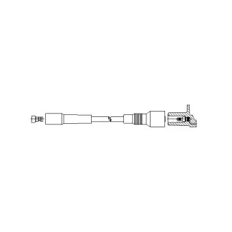 BREMI 353/50 - Câble d'allumage