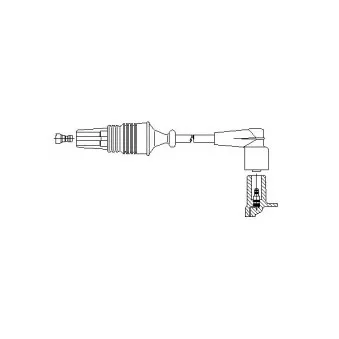 BREMI 363/30 - Câble d'allumage