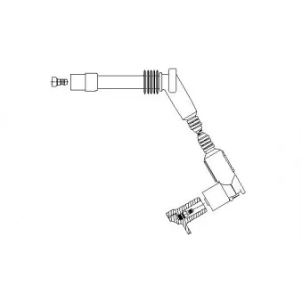 BREMI 379S48 - Câble d'allumage