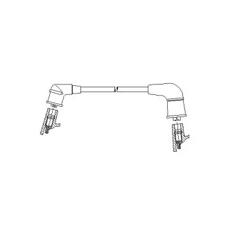 Câble d'allumage BREMI 389/52