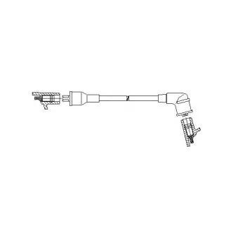 Câble d'allumage BREMI 3A15/37