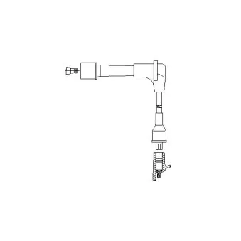 Câble d'allumage BREMI 3A31/13