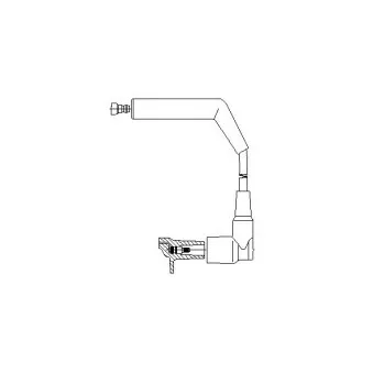 Câble d'allumage BREMI OEM 1214216