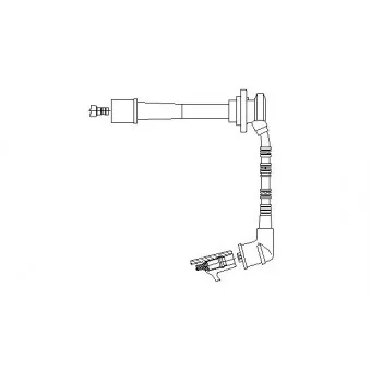 Câble d'allumage BREMI 3A57J78