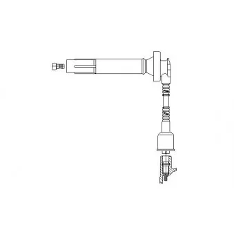 Câble d'allumage BREMI OEM 22451AA780