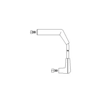 Câble d'allumage BREMI 3A65/14