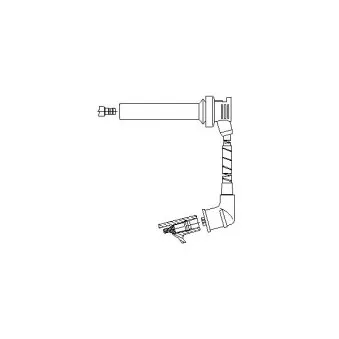 BREMI 403E52 - Câble d'allumage