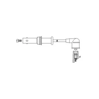 Câble d'allumage BREMI OEM 22452AA112