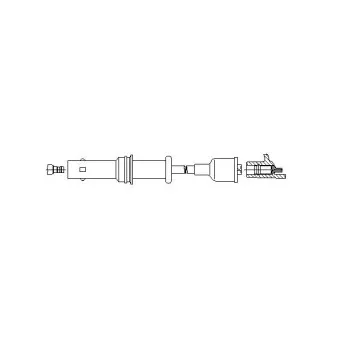 Câble d'allumage BREMI OEM 22451AA640