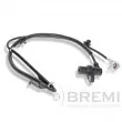 Capteur, vitesse de roue BREMI [51488]