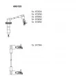 BREMI 600/123 - Kit de câbles d'allumage