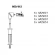 BREMI 600/413 - Kit de câbles d'allumage