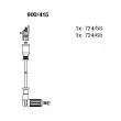 BREMI 600/415 - Kit de câbles d'allumage