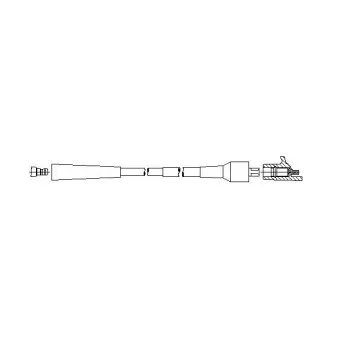BREMI 610E35 - Câble d'allumage
