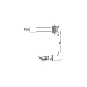 BREMI 618/65 - Câble d'allumage