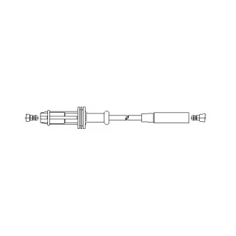 BREMI 632/45 - Câble d'allumage