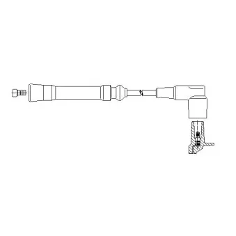BREMI 654/30 - Câble d'allumage