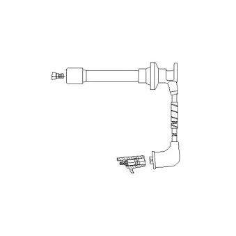 Câble d'allumage BREMI 659E45