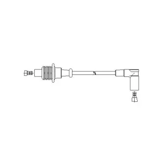 BREMI 668/65 - Câble d'allumage