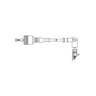 BREMI 669/57 - Câble d'allumage
