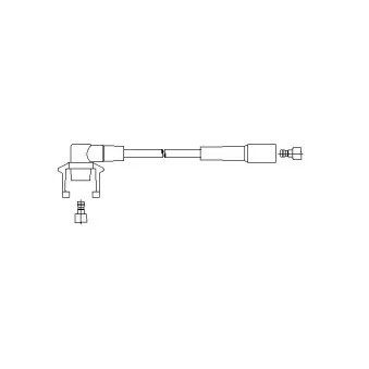 Câble d'allumage BREMI OEM 7700749877