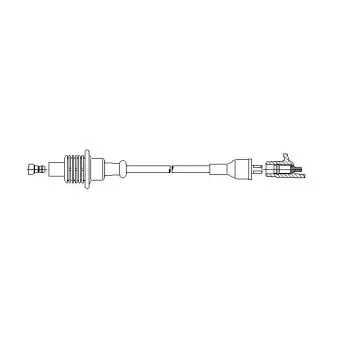 BREMI 691/58 - Câble d'allumage