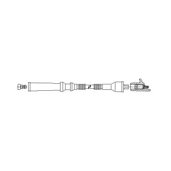 Câble d'allumage BREMI 6A33F52