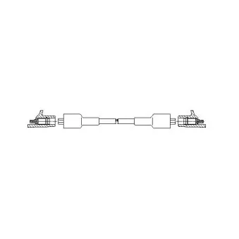 BREMI 6A65/38 - Câble d'allumage